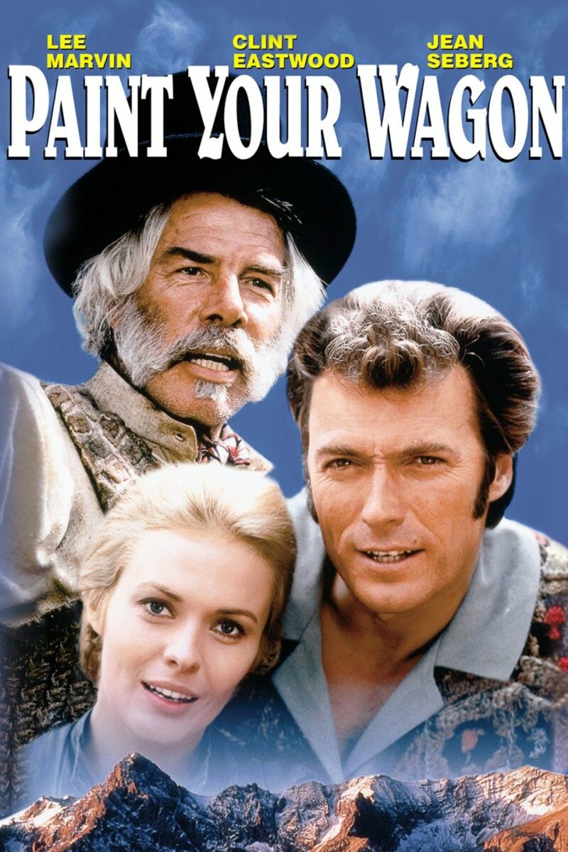 Póster de película paint your wagon