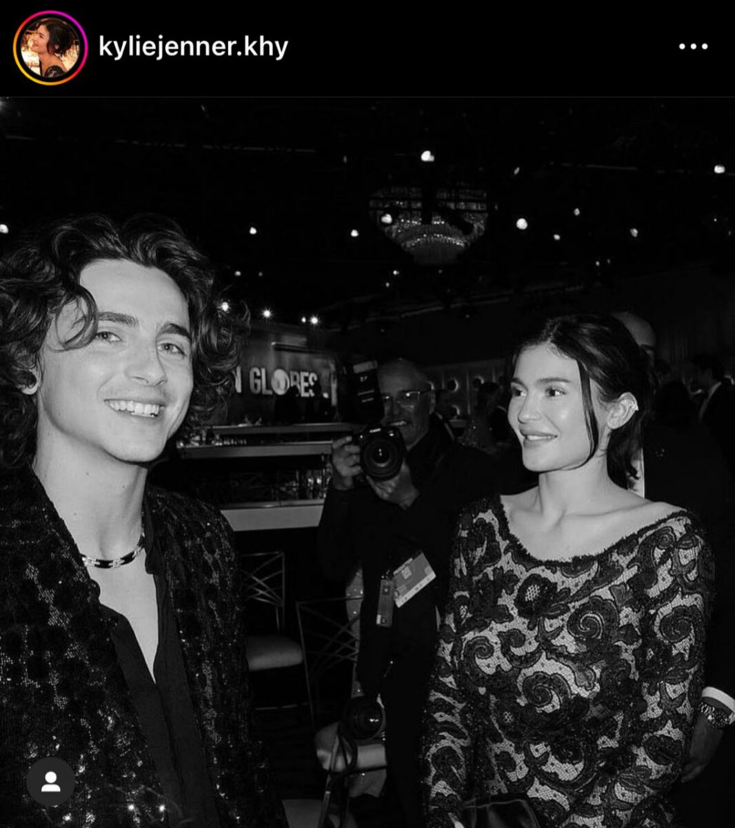Timothee Chalamet y Kylie Jenner