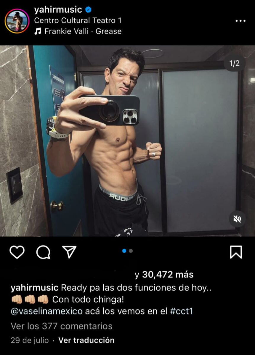 Foto real del cantante