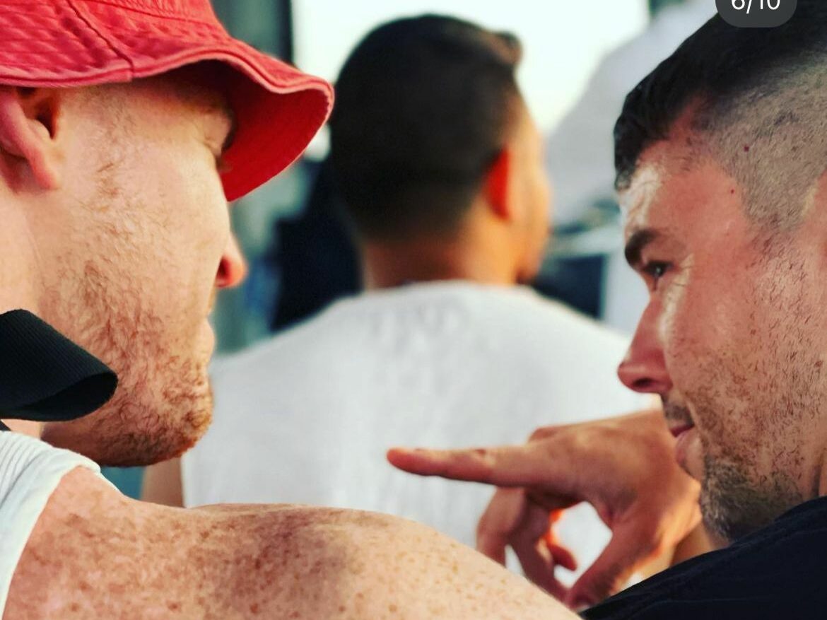 Brian J Smith y Matt Consalvo pareja gay 