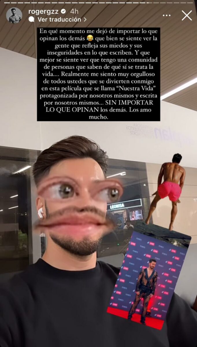 Roger González alfombra roja tiktok colombia