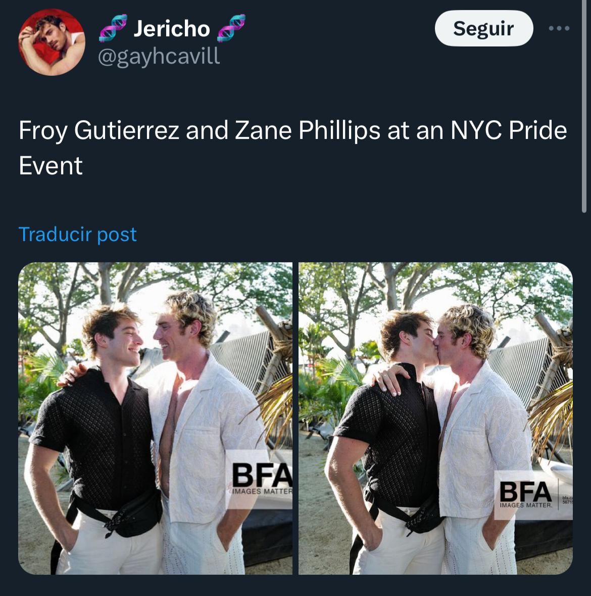 Zane Phillips y froy gutiérrez 