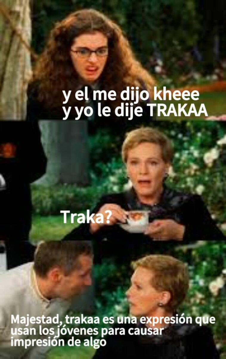 Traka significado usos frase expresión tiktok yeri mua