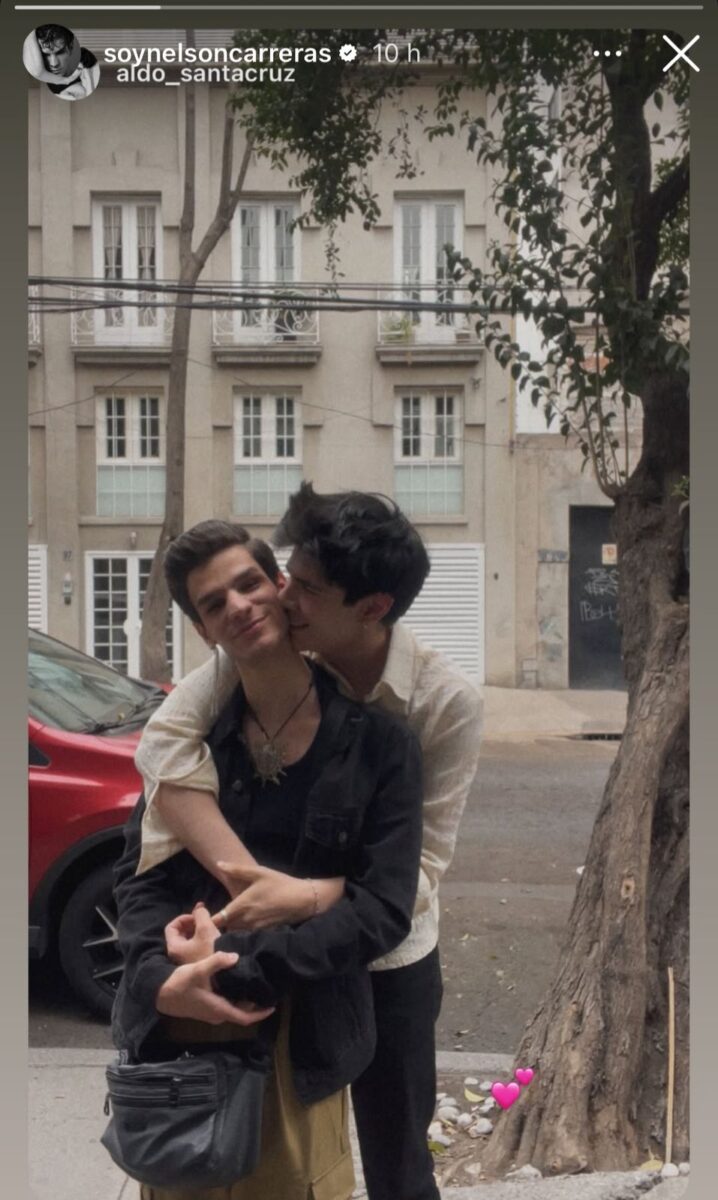 Nelson Carreras Aldo Santacruz novios pareja