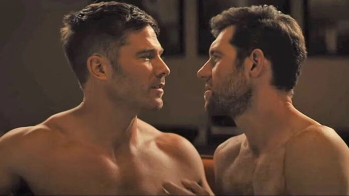 escenas íntimas gay besos gay impactantes bros actores