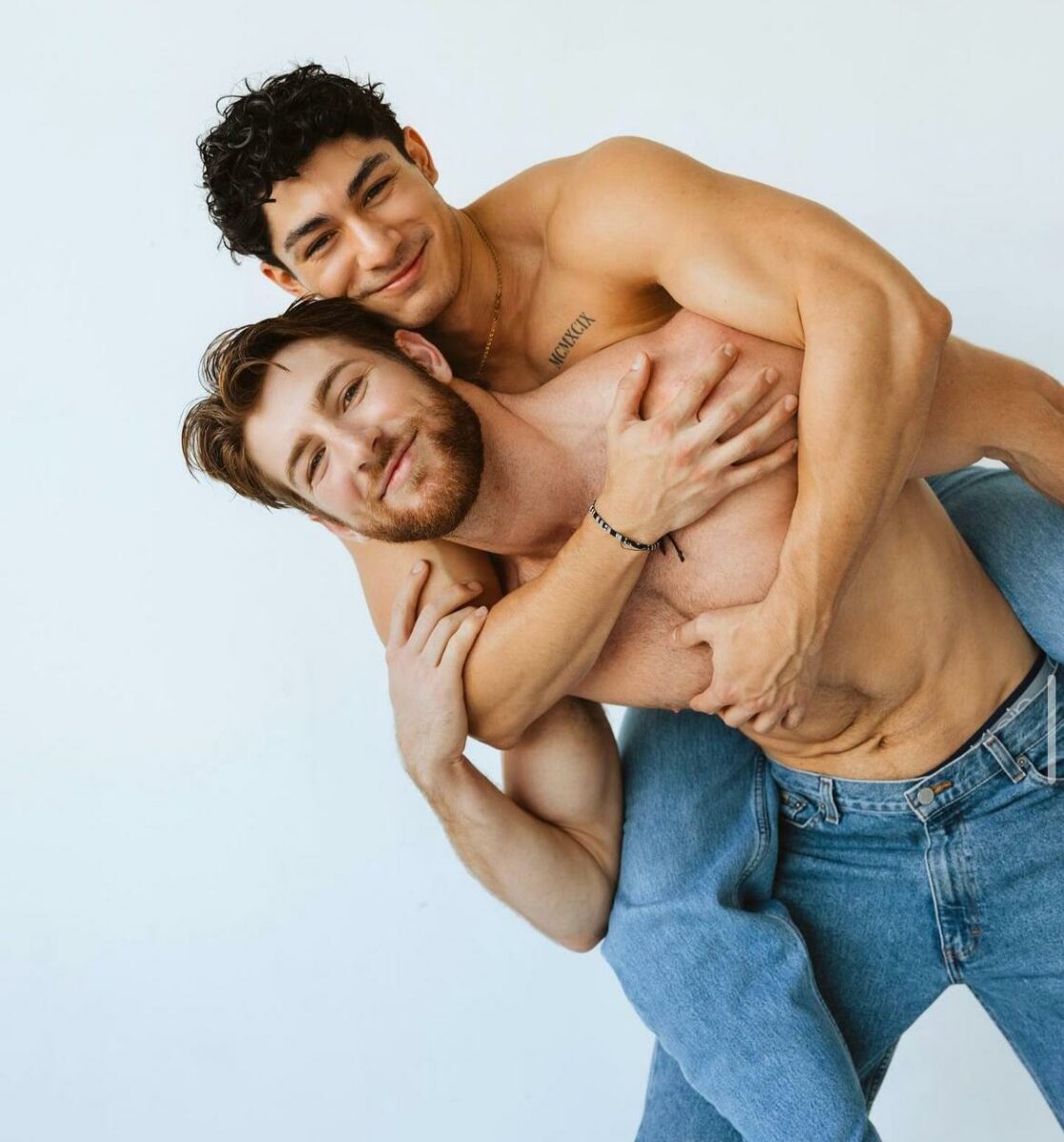 Alex garcia con el bailarín