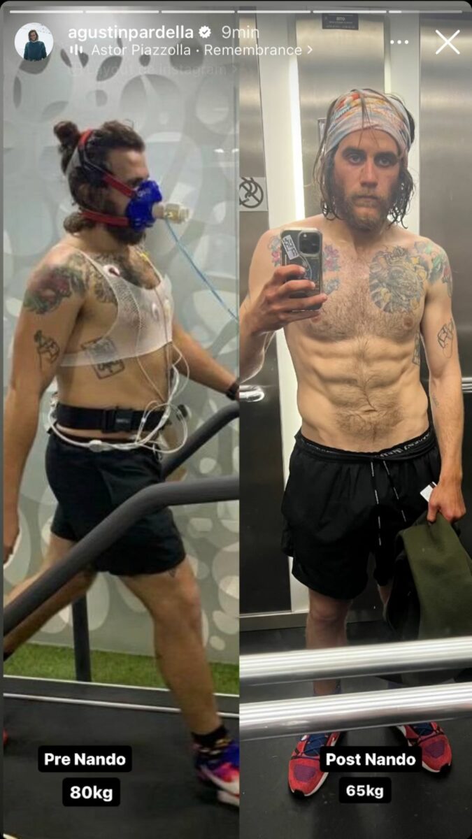 Agustín Pardella fotos transformación la sociedad de la nieve