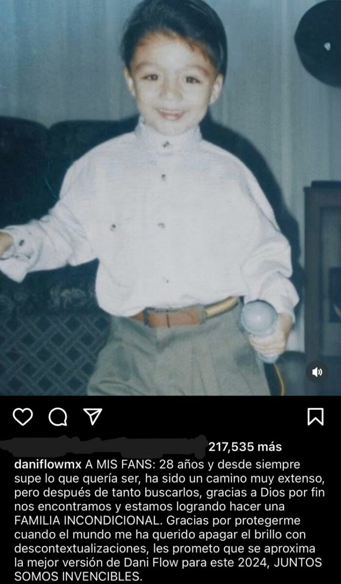 Dani flow de niño edad