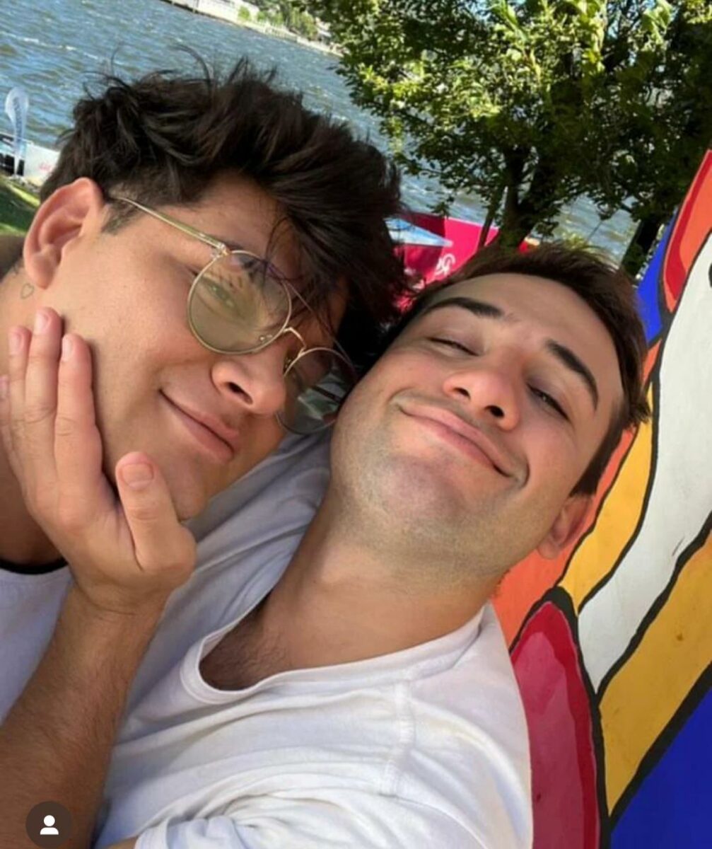 Emmanuel Vich y nico lino pareja esposo gay
