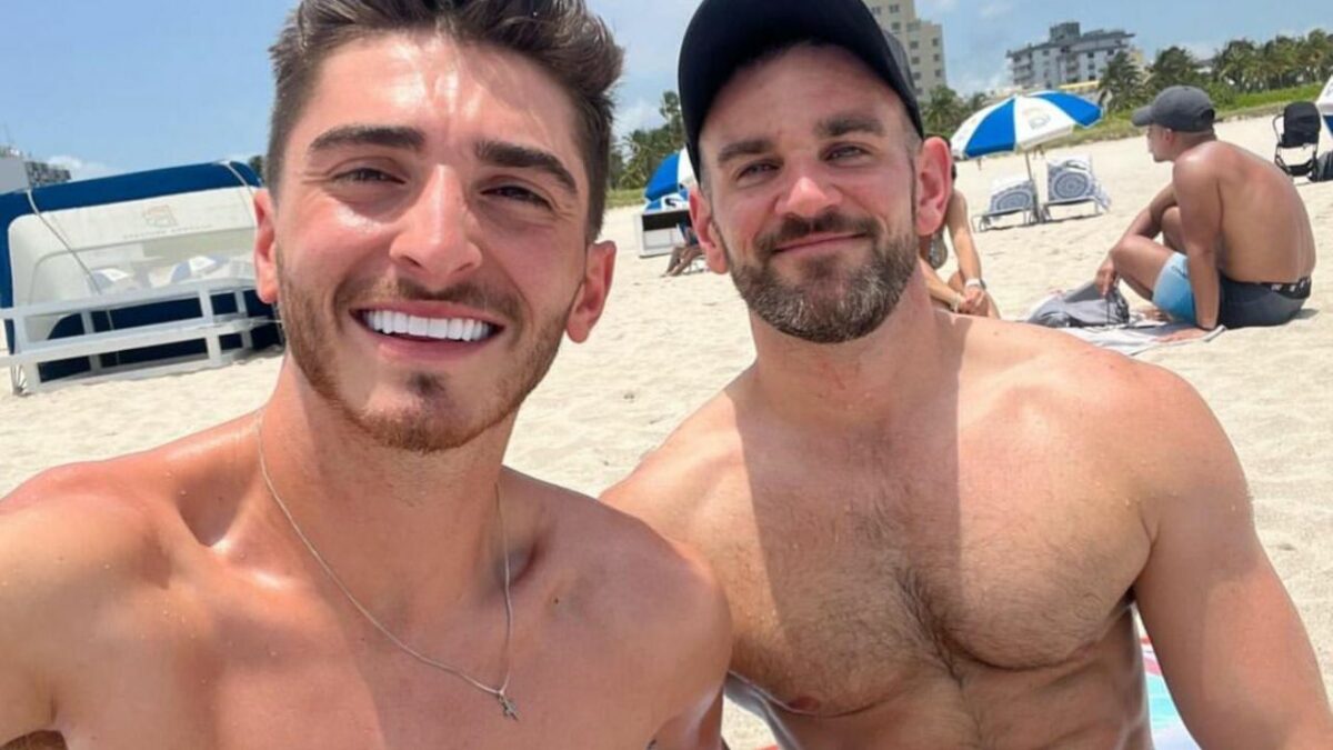 Josh Cavallo y Leighton Morrell novio pareja fotos