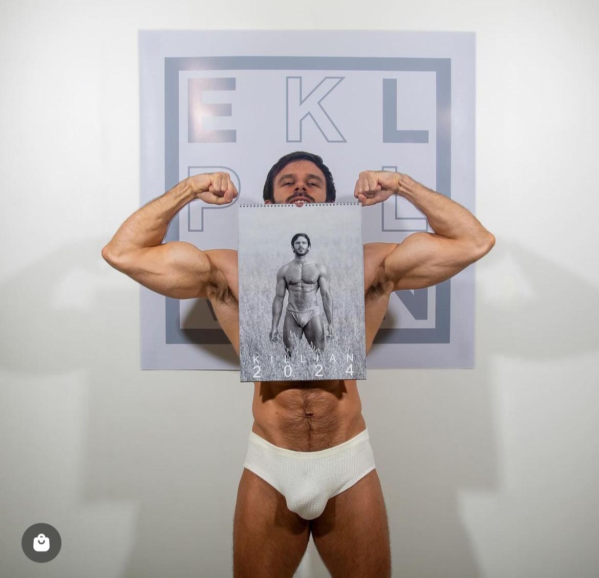 Killian Belliard calendarios 2024 gay hombres