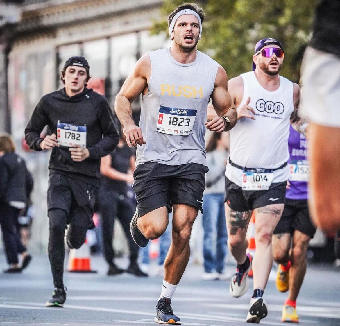 Killian Belliard corriendo