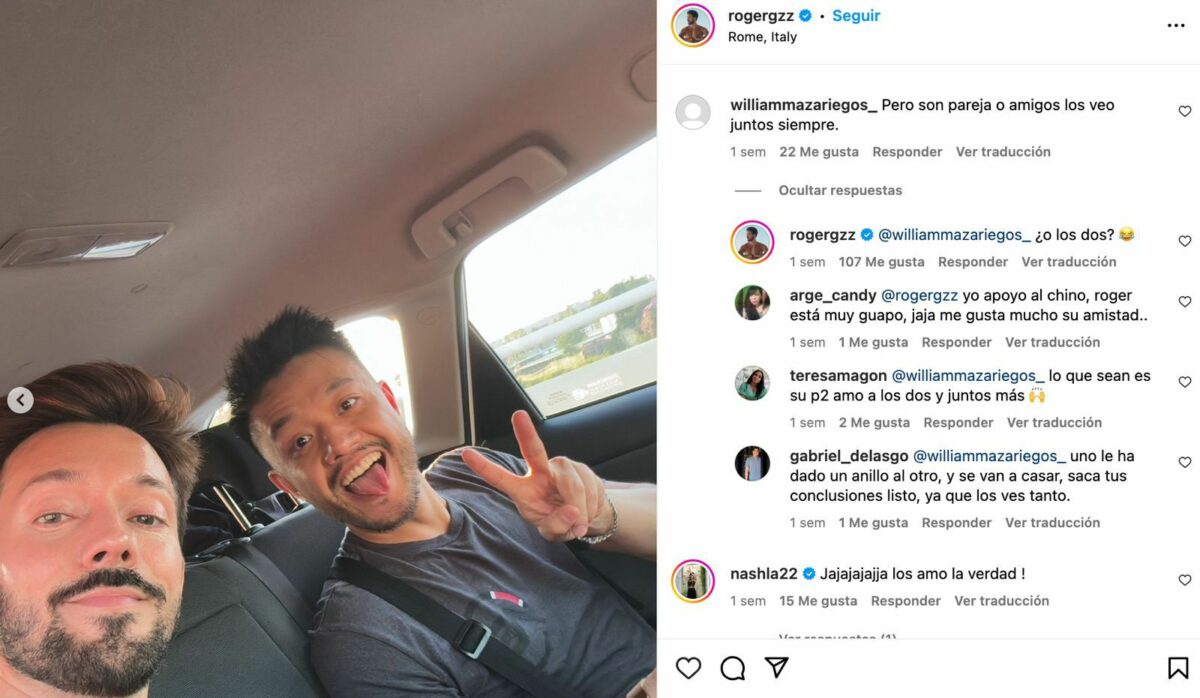 Roger González e Ismael Zhu 2024 viaje