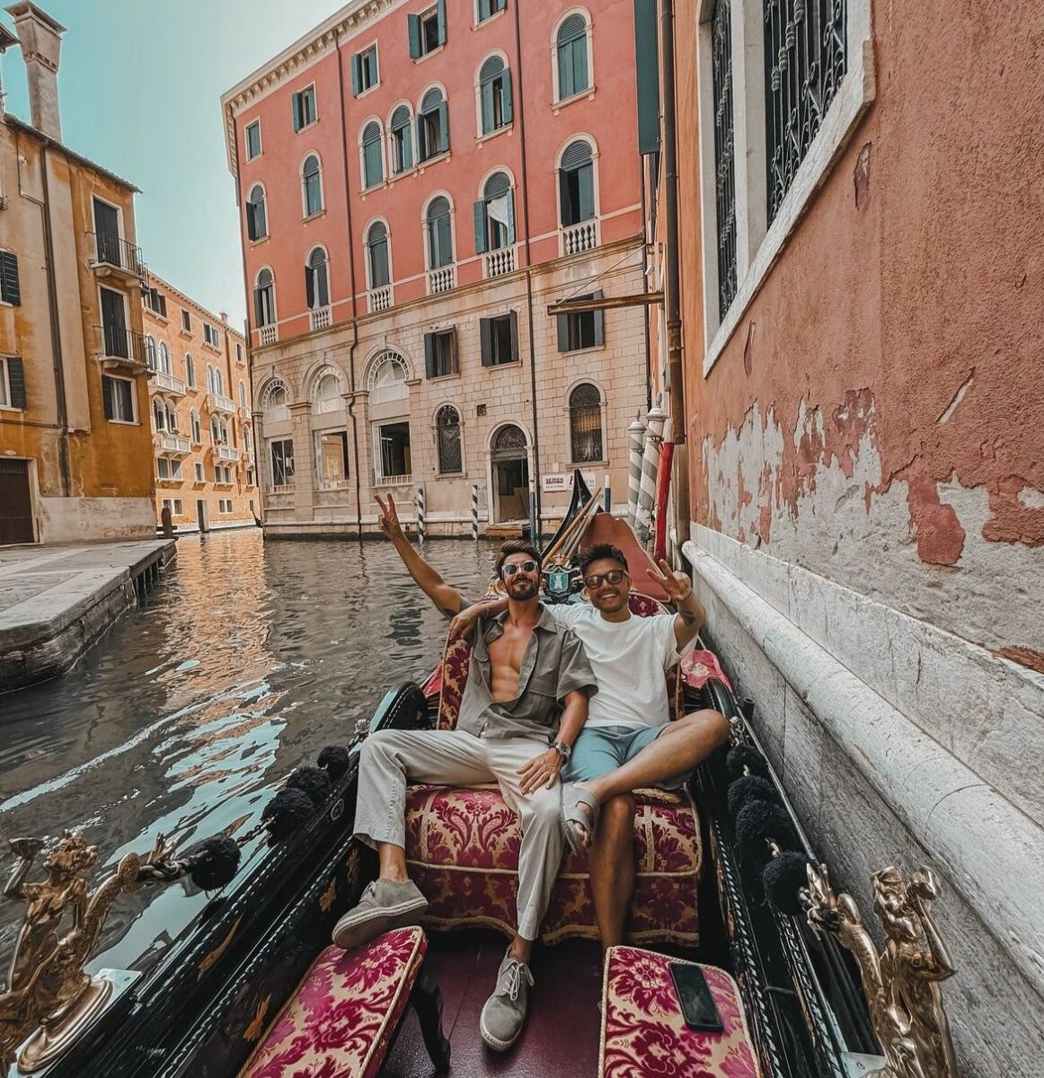 conductor y chef en Venecia