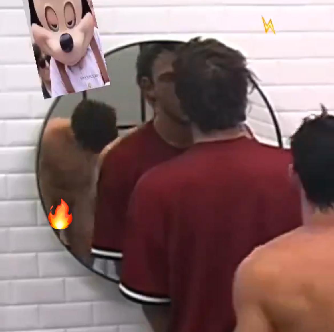 Williams López participante de Gran Hermano Argentina el paisa pack sin ropa