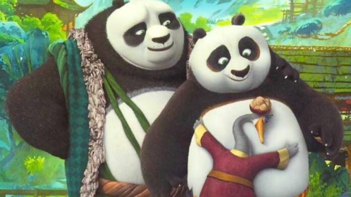 Kung Fu Panda 4 papás de Po son gay li shan y mr ping