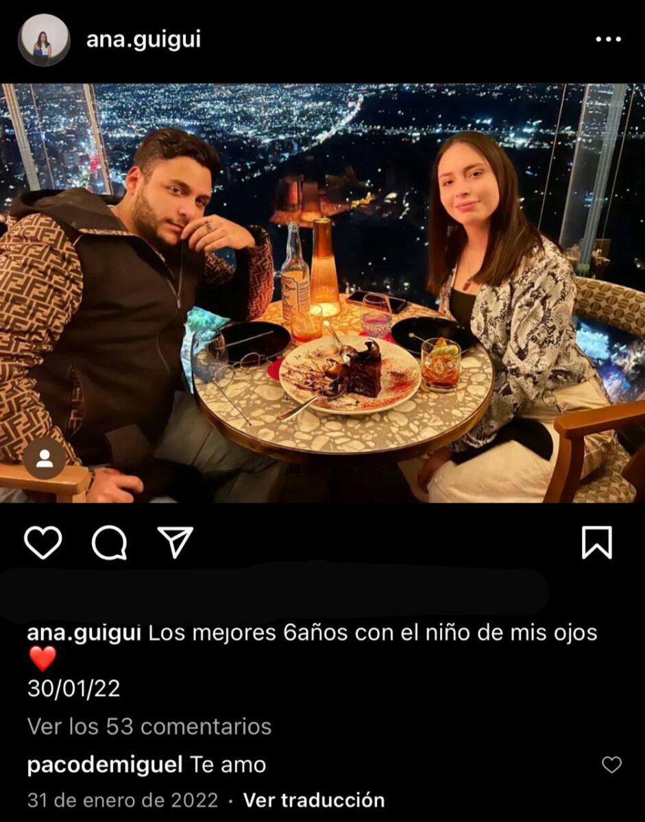 Paco de Miguel fotos de pareja novia ana guigui 2024