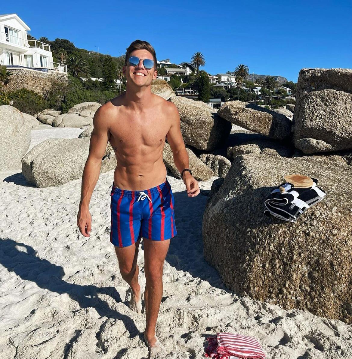 Sean Gunn nadador gay de Zimbabue biografía