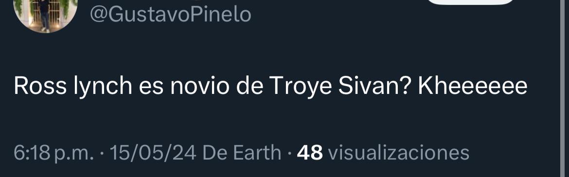 tuit sobre cantante de the driver era