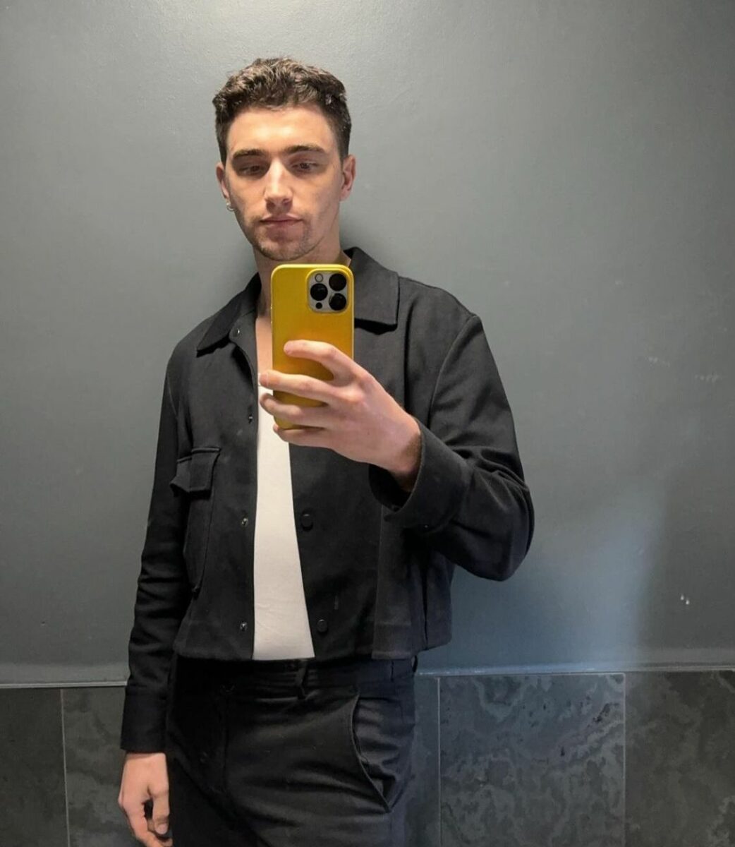 George Rexstrew actor selfie