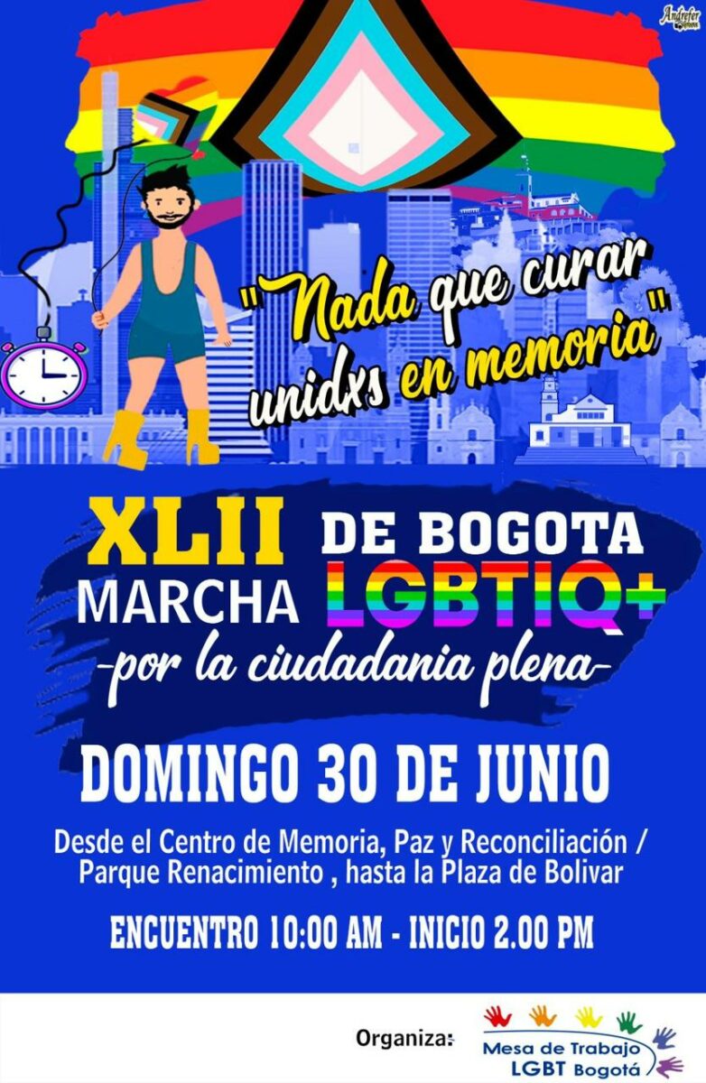Marcha del orgullo lgbt 2024 bogotá colombia fecha hora