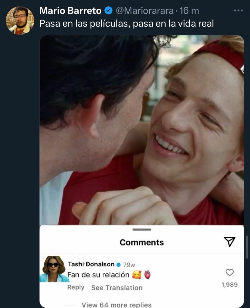 Meme fan de su relación challengers