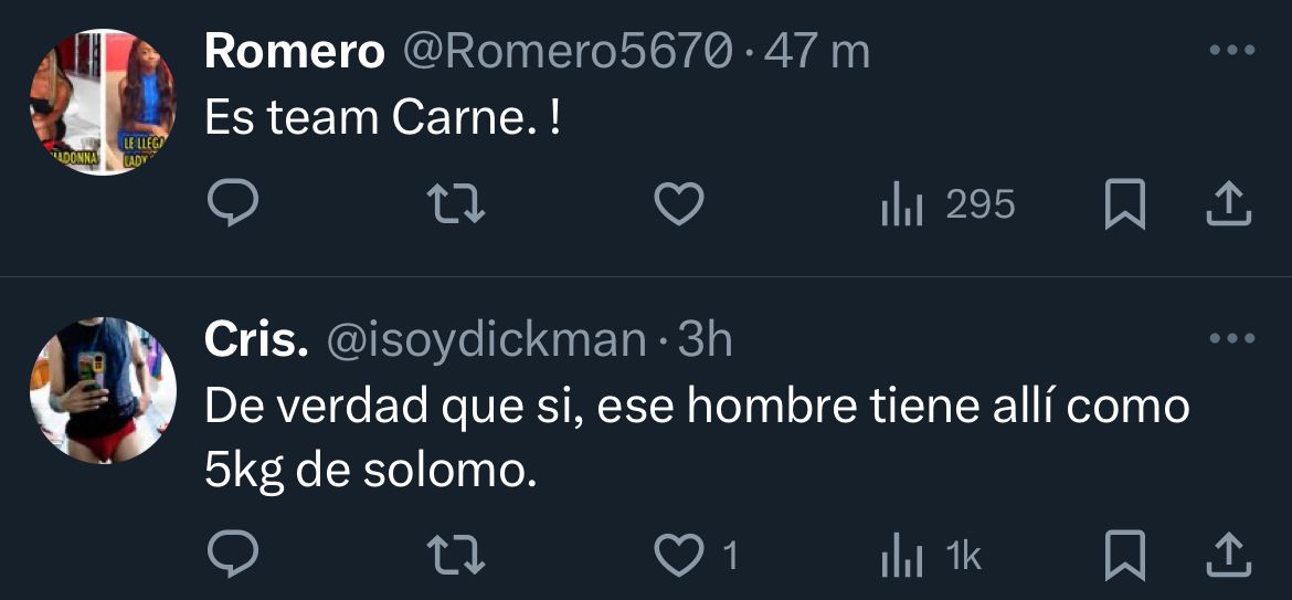 Tuit team carne desafío xx