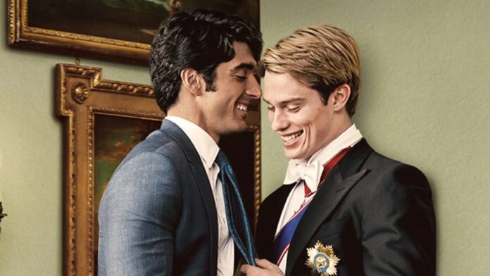 Elenco actores reparto de Red White & Royal Blue wedding secuela Taylor Zakhar Perez Nicholas Galitzine