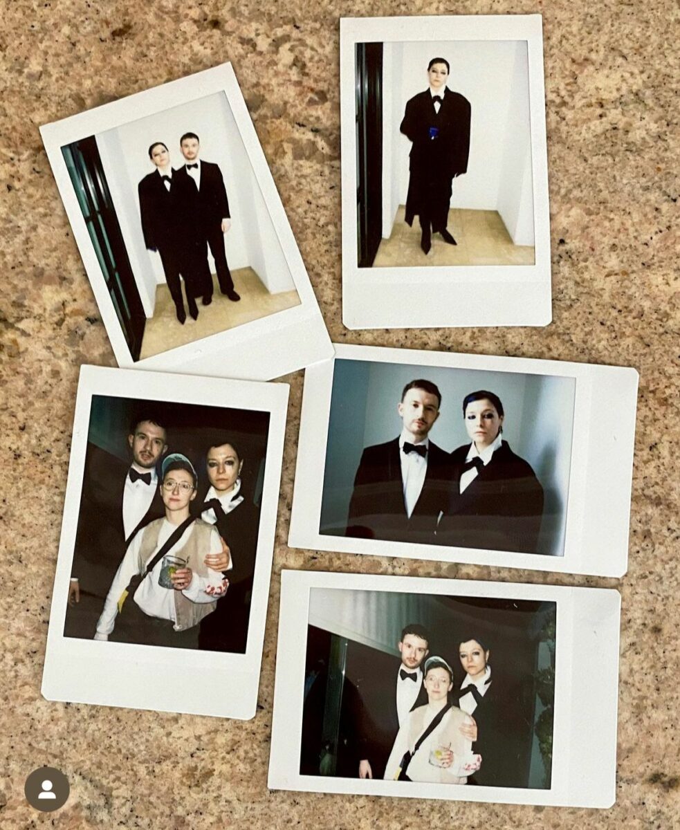 Emma D'Arcy pareja novio thomas may bailey