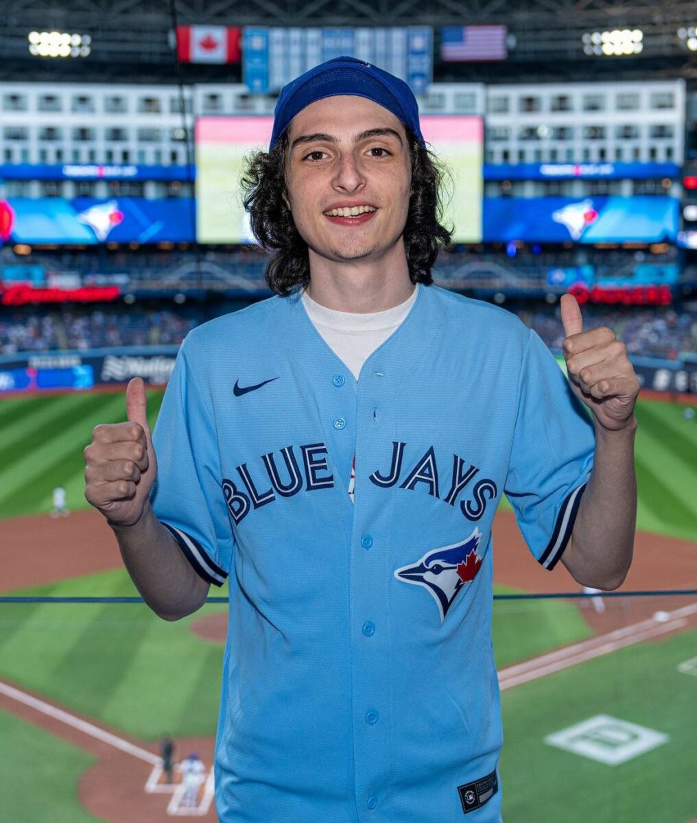 Finn Wolfhard actor beisbol blue jays