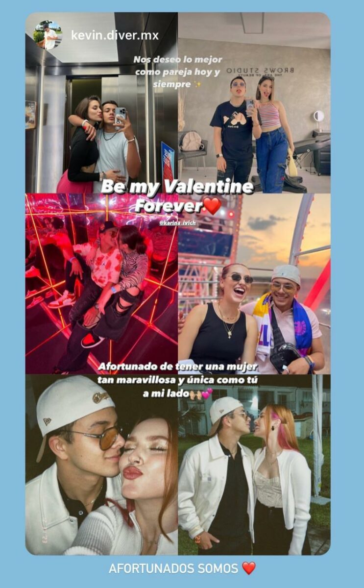 Karina Ivich novia de Kevin Muñoz