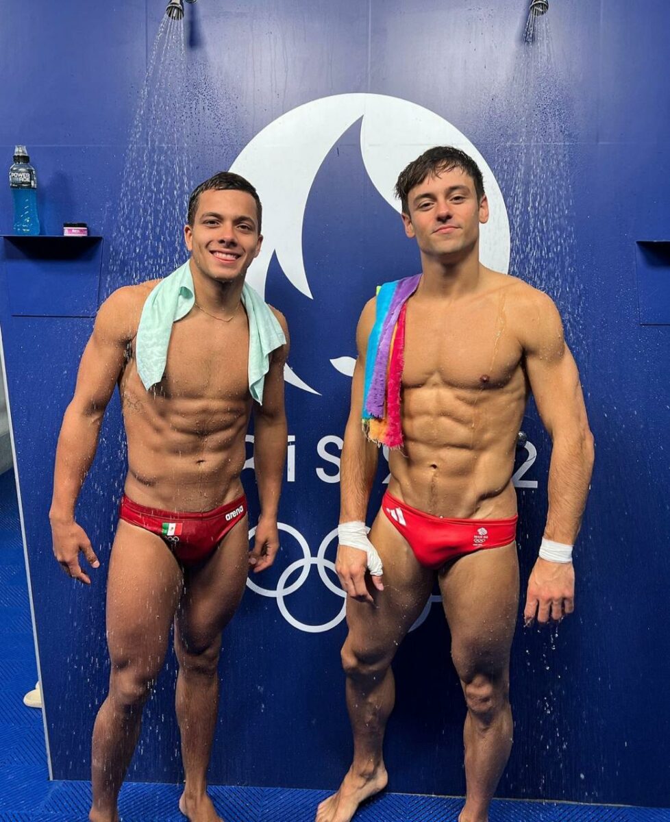 Clavadista mexicano con toma daley