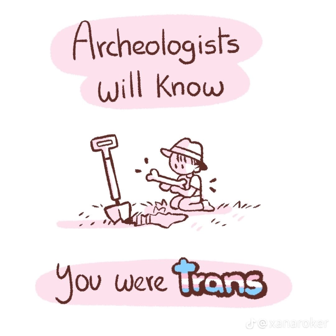 Arqueología trans huesos