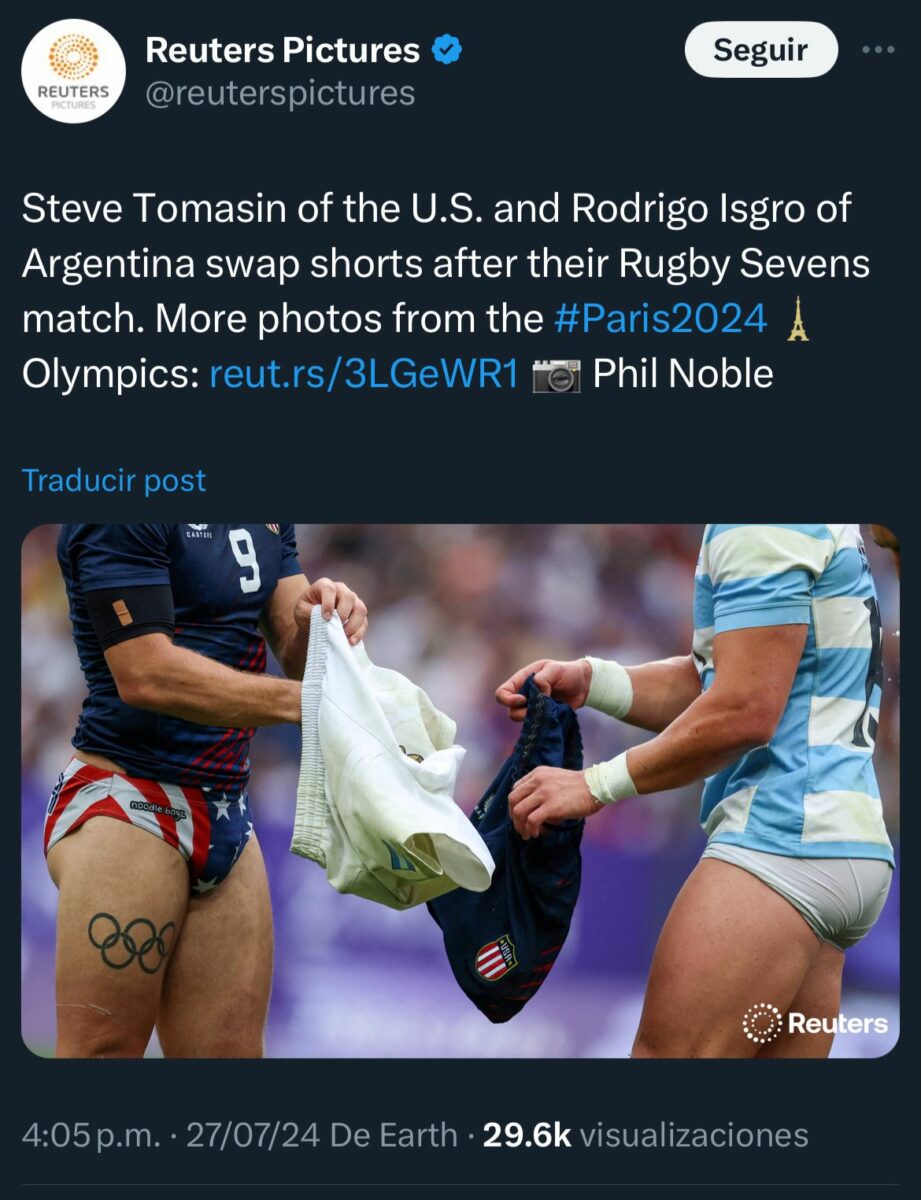 Steve Tomasin y Rodrigo Isgró juegos olímpicos de parís 2024