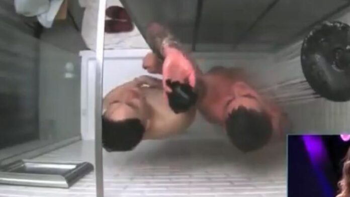 Yuhui Lee y Manuel Napoli Gran hermano chile fotos videos en el baño ducha