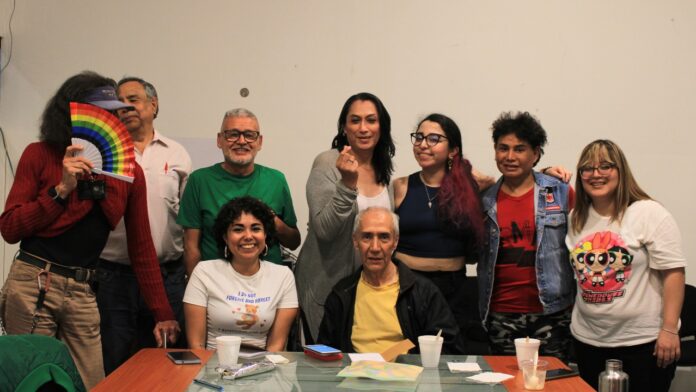 Pintando Arcoíris que es adultos mayores lgbt gay lesbianas trans viejeces diversas