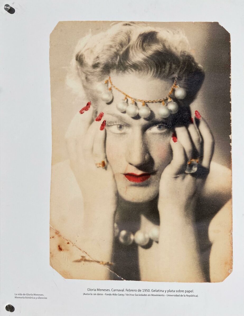 Gloria Meneses joven