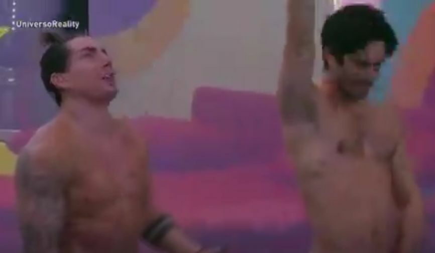 Agustín y actor cubano en la casa de los famosos méxico 2