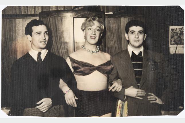 Gloria Meneses foto joven travesti