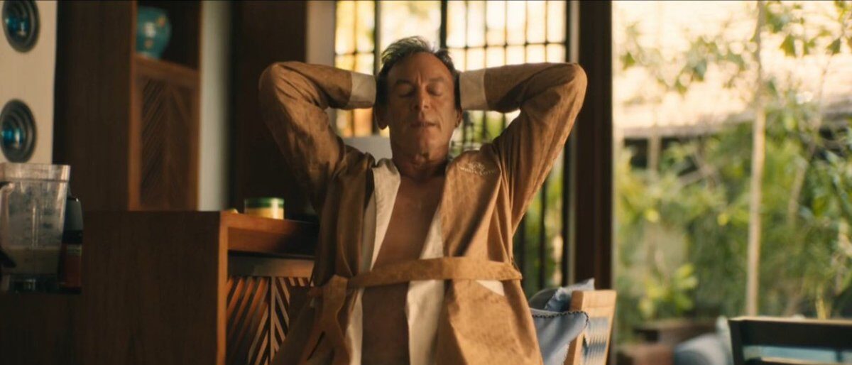 Jason Isaacs en The White Lotus temporada 3 tercera