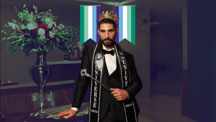 Jonathan Berry modelo hombre gay indigena mr universo australia activista