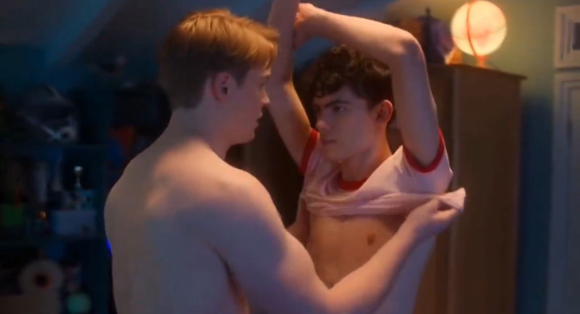 Nick y charlie en heartstopper 3 