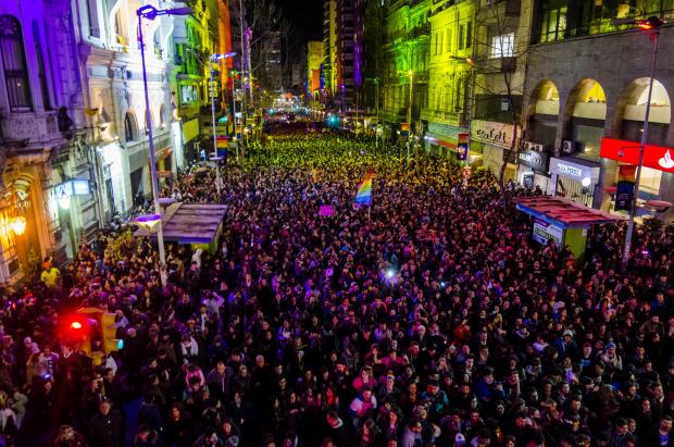 movimiento LGBT+ Uruguay marcha montevideo