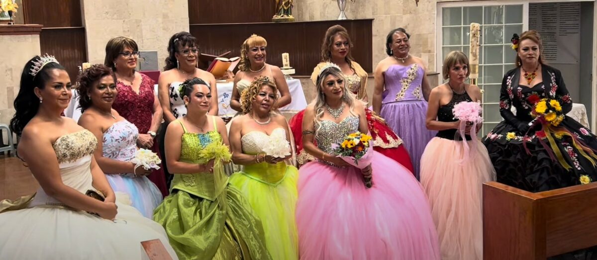 CDMX misa mujeres trans vestidos