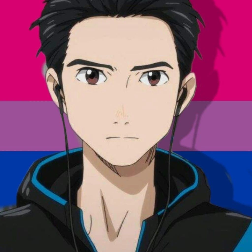 yuri in ice personajes bisexual Yuuri Katsuki 