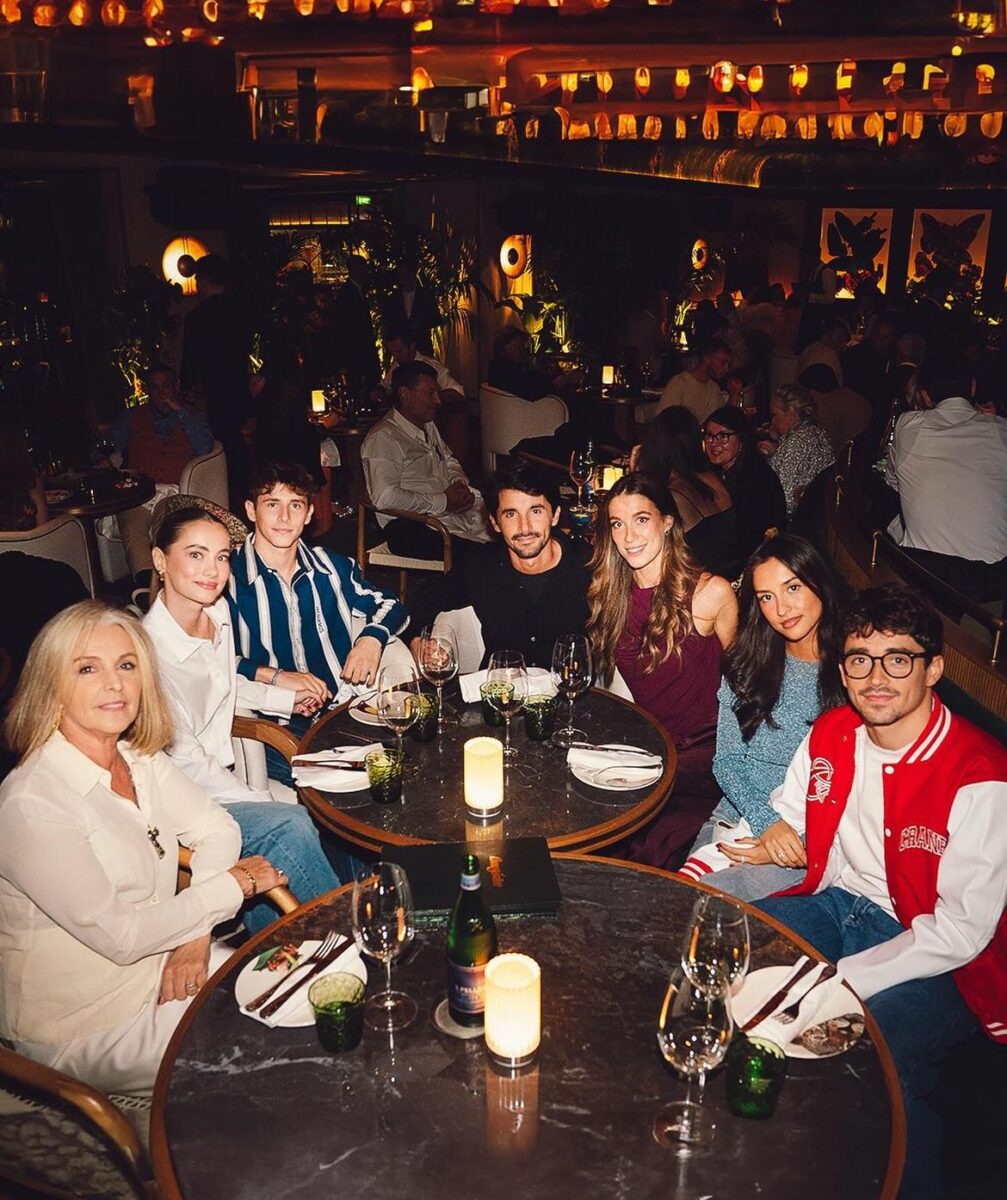 Charles Leclerc y Alexandra Saint Mleux novia de piloto