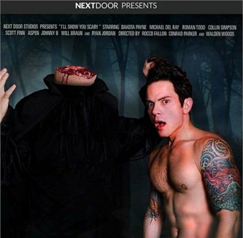 I'll show you scary película gay para adultos póster