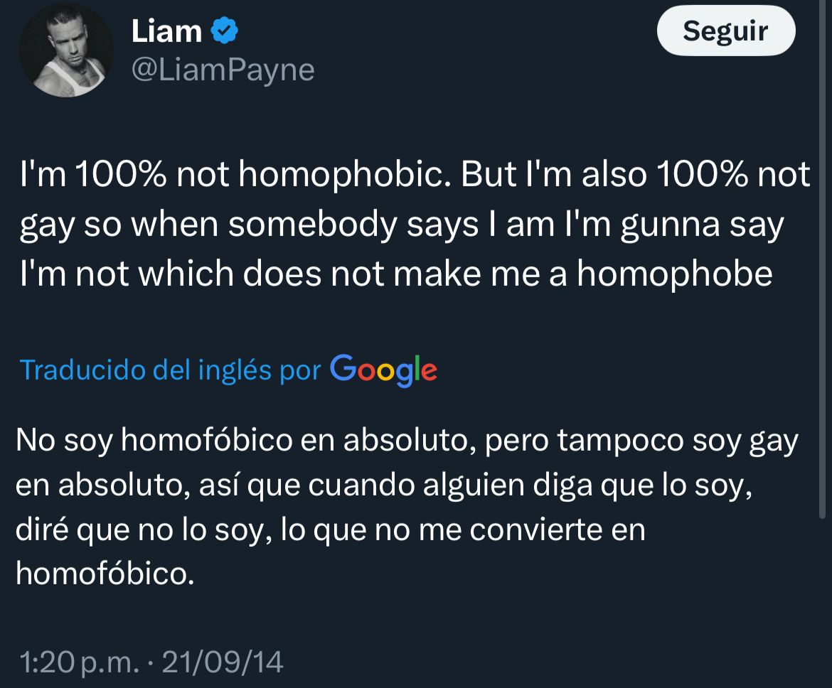 tuit homosexual homofobia artista inglés