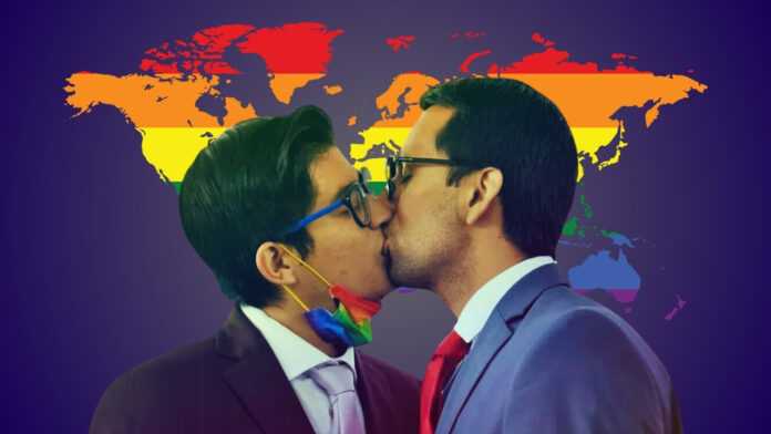 mapa matrimonio igualitario mundo paises aprobado lgbt personas mismo genero sexo 2024