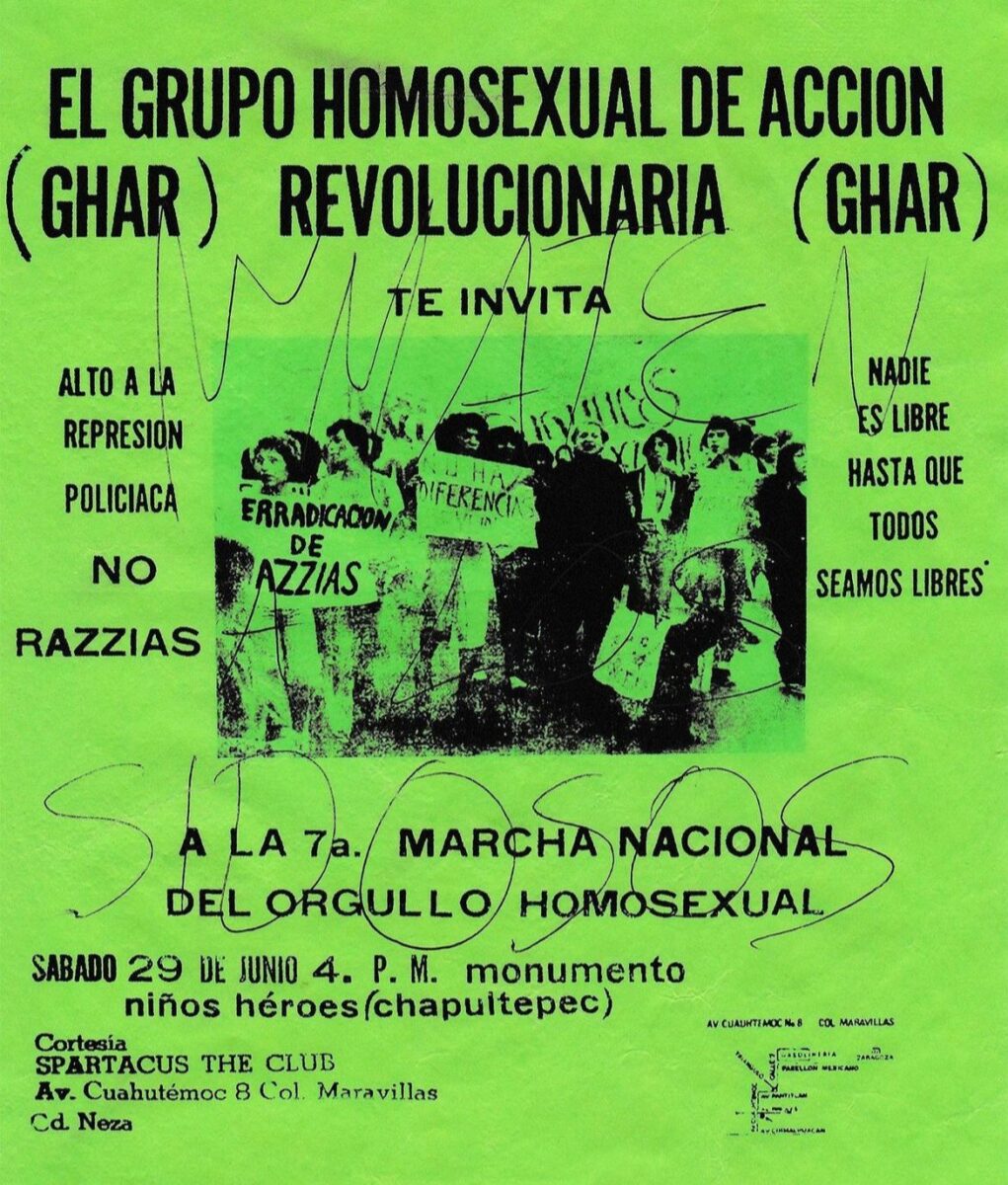 séptima marcha del orgullo homosexual